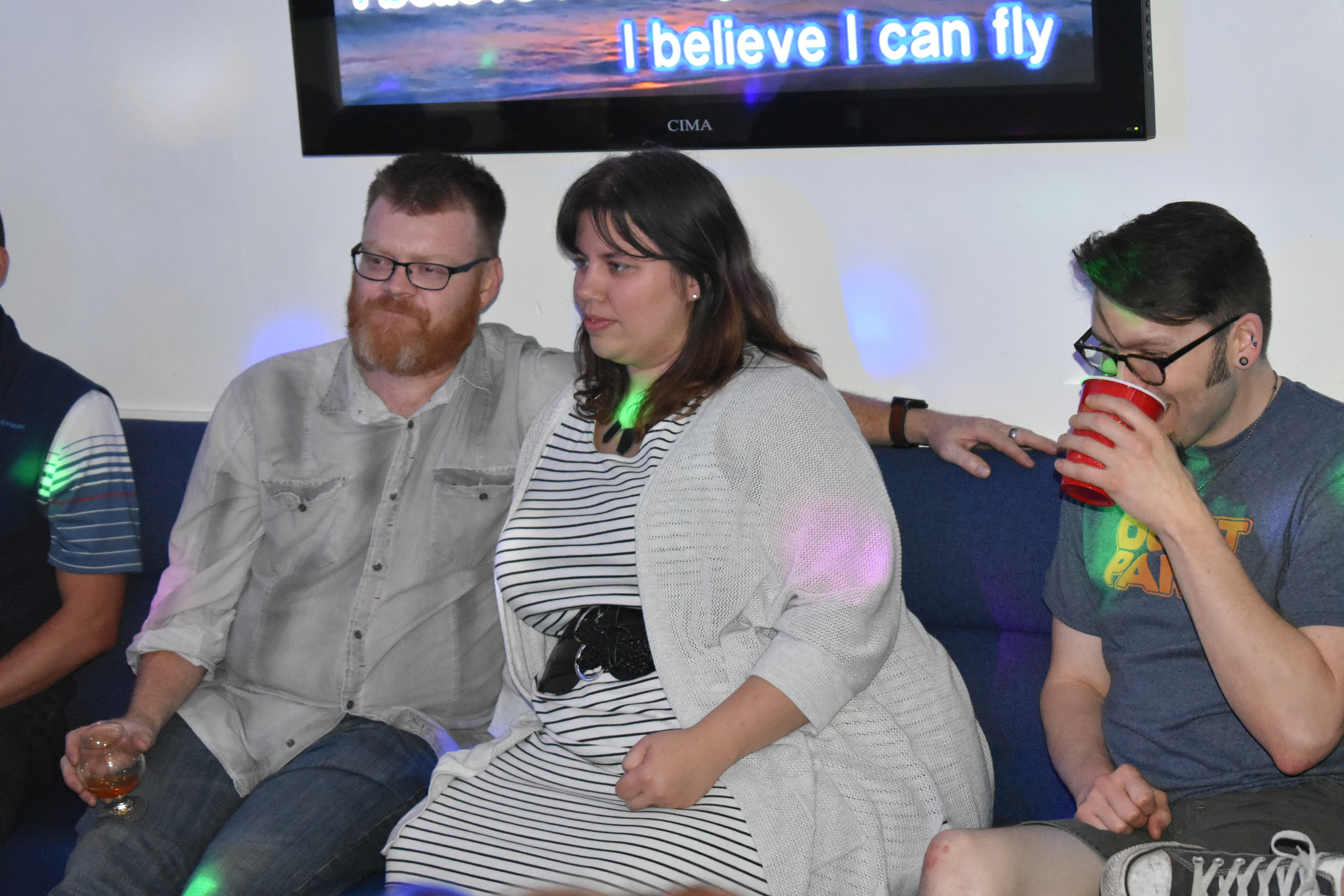 Lincoln Karaoke Party Room with Disco Lights